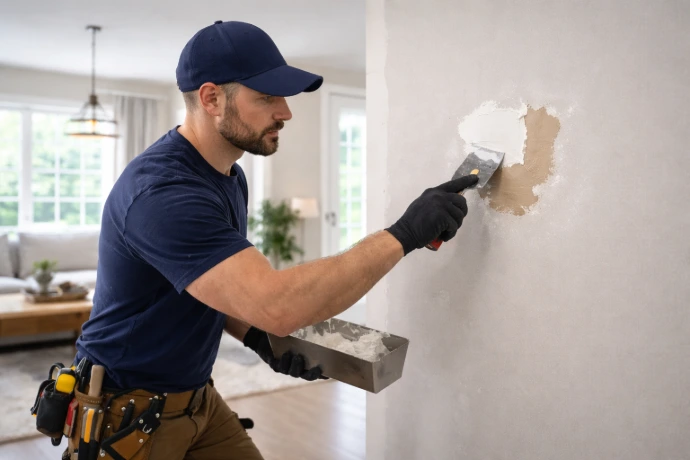 Residential drywall services for home repairs and maintenance