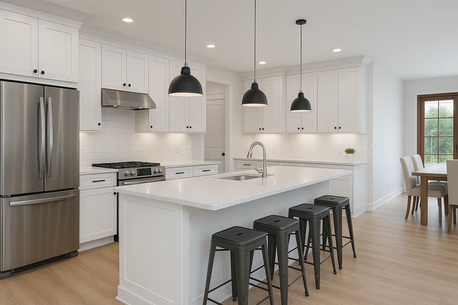Regional kitchen remodeling styles in Tampa, NYC, and Jamaica.