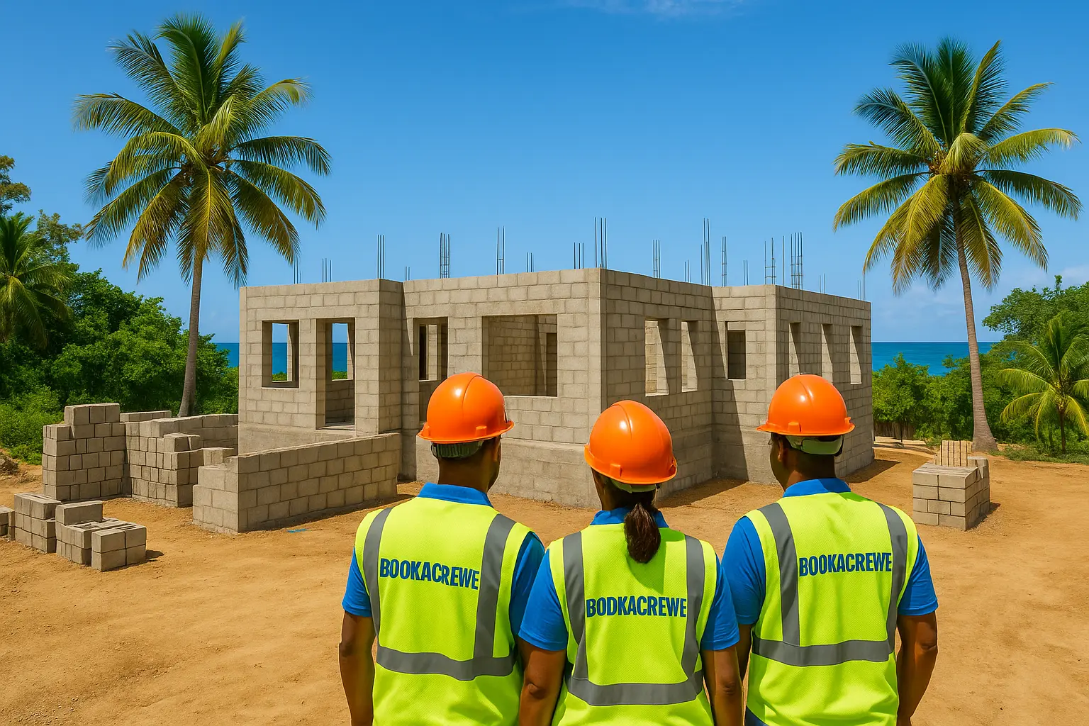 Jamaica villa construction and home additions – trusted contractors by BookACrewe.