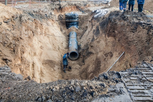 
Sewer Line Installation