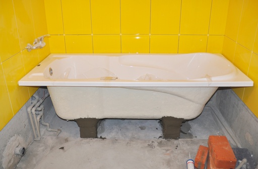 Bathtub Installation