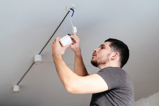 Chandelier Installation